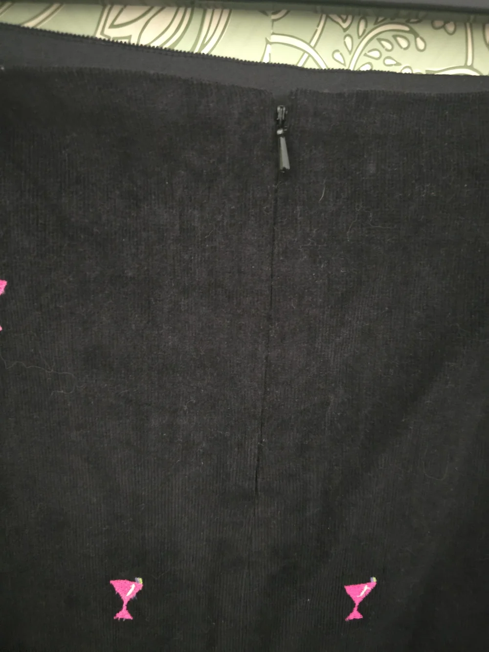 Lilypod Black A-line Skirt